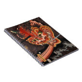 Japans Yokai Oni King Shutendoji Fine Art Notitieboek (Rechterzijde)
