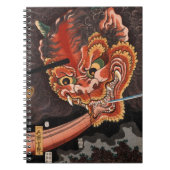 Japans Yokai Oni King Shutendoji Fine Art Notitieboek (Voorkant)