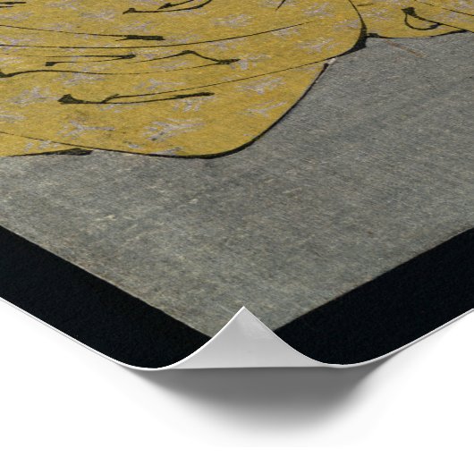 Japans Yokai Ukiyo-e Omoi Tsuzura door Yoshitoshi Poster (Hoek)