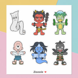 Japans Yokai Vinyl Sticker Set 1