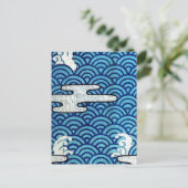 Japans Zee en wolken Briefkaart (Staand voorkant)