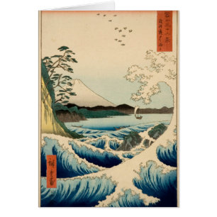 Japans Zee van Satta Hiroshige Art