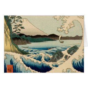 Japans Zee van Satta Hiroshige Art