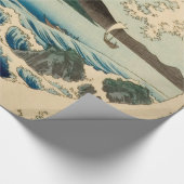 Japans Zee van Satta Hiroshige Art Cadeaupapier (Hoek)