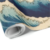 Japans Zee van Satta Hiroshige Art Cadeaupapier (Rol Hoek)