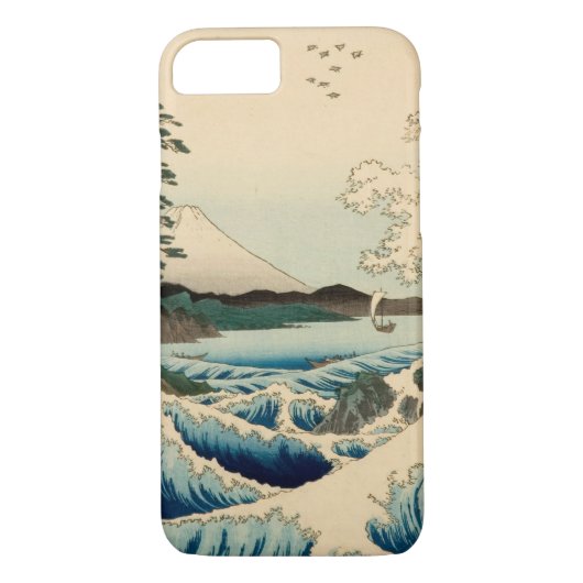 Japans Zee van Satta Hiroshige Art Case-Mate iPhone Case (Achterkant)