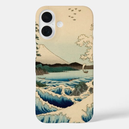 Japans Zee van Satta Hiroshige Art Case-Mate iPhone Case (Achterkant)