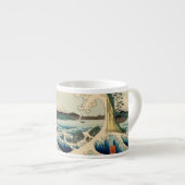 Japans Zee van Satta Hiroshige Art Espresso Kop (Voorkant rechts)