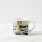 Japans Zee van Satta Hiroshige Art Espresso Kop (Rechts)