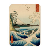 Japans Zee van Satta Hiroshige Art Magneet (Verticaal)
