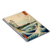 Japans Zee van Satta Hiroshige Art Notitieboek (Rechterzijde)