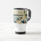 Japans Zee van Satta Hiroshige Art Reisbeker (Voorkant rechts)