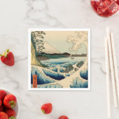 Japans Zee van Satta Hiroshige Art Servetten (Insitu)