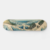 Japans Zee van Satta Hiroshige Art Skateboard (Horizontaal)