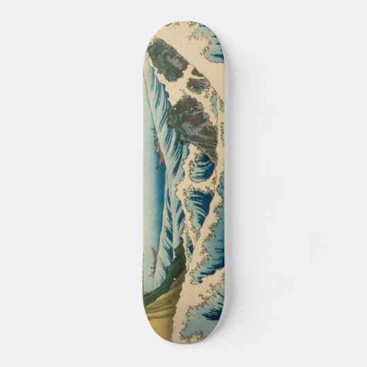 Japans Zee van Satta Hiroshige Art Skateboard (Voorkant)
