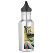 Japans Zee van Satta Hiroshige Art Waterfles (Links)