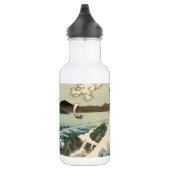 Japans Zee van Satta Hiroshige Art Waterfles (Rechts)