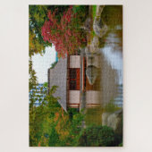 Japans Zen Garden Hamburg Duitsland. Jigzaag Puzzl Legpuzzel (Verticaal)