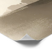 Japans zen minimalistisch Poster kalm modern (Hoek)