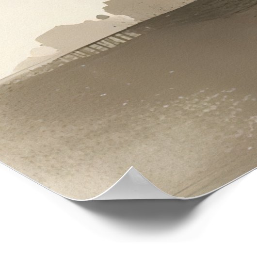 Japans zen minimalistisch Poster kalm modern (Hoek)