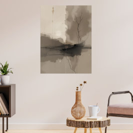 Japans zen minimalistisch Poster kalm modern