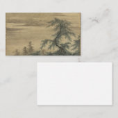 Japans Zhou Maoshu waardeert Lotuses Visitekaartje (Voorkant / Achterkant)