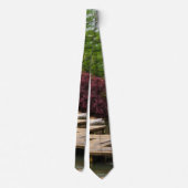 Japans Zig Zag Bridge Stropdas (Achterkant)