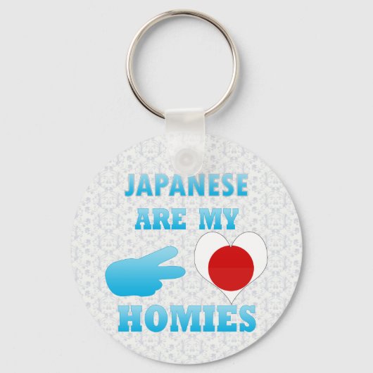 Japans zijn mijn homies sleutelhanger (Voorkant)