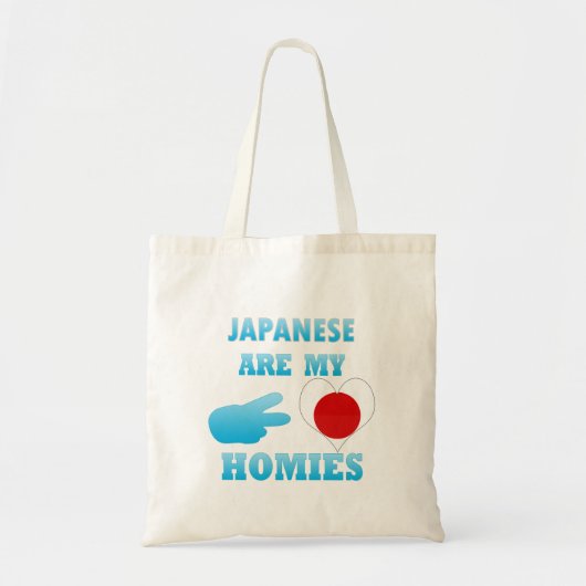 Japans zijn mijn homies tote bag (Voorkant)