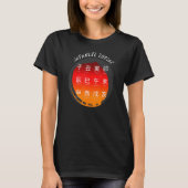Japans Zodiasymbool in Zen Enzo Circle T-shirt (Voorkant)