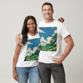 Japans zomerseizoen t-shirt (Unisex)