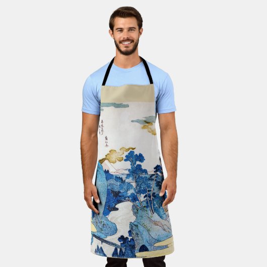 Japans zonnegerlandschap, Kuniyoshi, Ukiyo-e Schort (Gedragen)