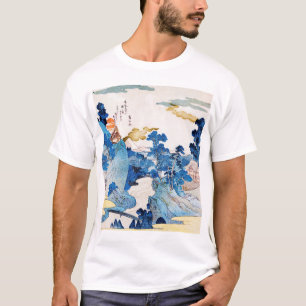 Japans zonnegerlandschap, Kuniyoshi, Ukiyo-e T-shirt