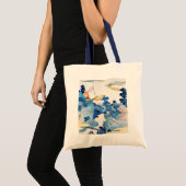 Japans zonnegerlandschap, Kuniyoshi, Ukiyo-e Tote Bag (Voorkant (product))
