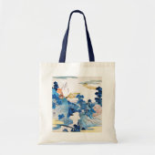 Japans zonnegerlandschap, Kuniyoshi, Ukiyo-e Tote Bag (Voorkant)