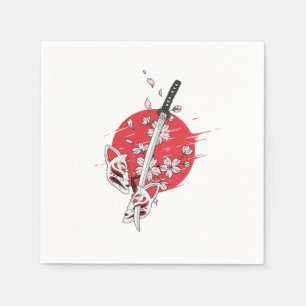 Japans zwaard Japan Kendo Katana Ninja Samurai Gi Servet