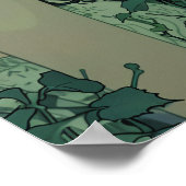 Japans Zwart Kat - Miyazaki Hayao Style Poster (Hoek)