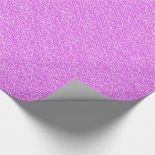 Japans zwenkpatroon - orchidee en wit cadeaupapier (Hoek)