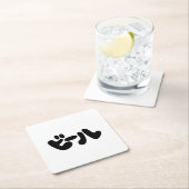 Japanse ビ ー ル Katakana Language Kartonnen Onderzetters (Insitu)