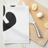 Japanse ビ ー ル Katakana Language Theedoek (Quarter Fold)