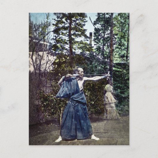 Japanse 射 手 Briefkaart (Voorkant)