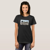 Japanse A6m Zero WWII-vliegdekschip Fighter Plane T-shirt (Voorkant volledig)