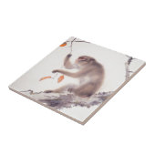 Japanse aap schilderend Chinese Zodiac Tile Tegeltje (Zijkant)