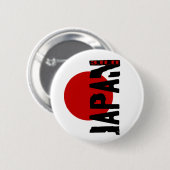 Japanse aardbeving Button (Voorkant /achterkant)