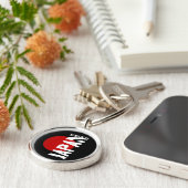 Japanse aardbeving sleutelhanger (Zijkant)