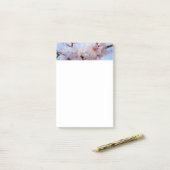 Japanse abrikozenbloesem post-it® notes (Op bureau)