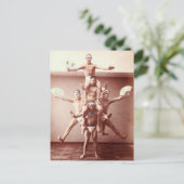  Japanse Acrobat Briefkaart (Staand voorkant)