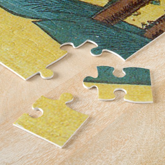 Japanse Acrobat Cats, Kuniyoshi, Ukiyo-e Legpuzzel (Zijkant)