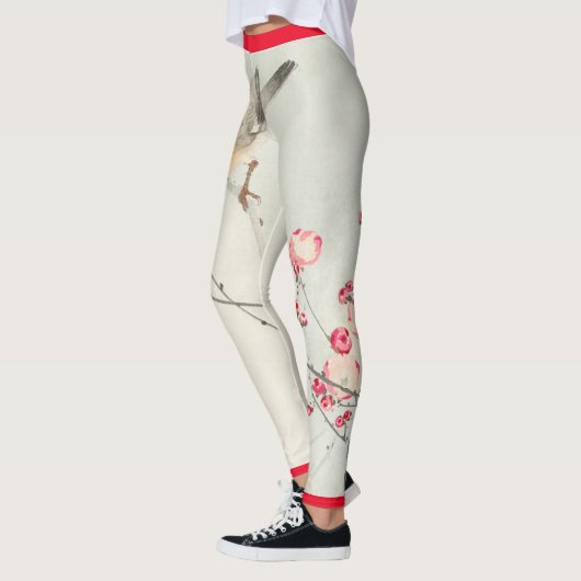 JAPANSE AFDRUKKING VAN DE Leggings VAN DE BIRD EN  (Links)