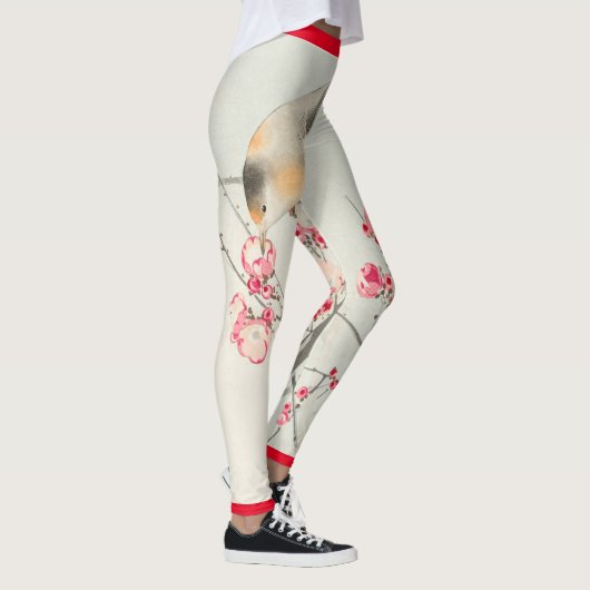JAPANSE AFDRUKKING VAN DE Leggings VAN DE BIRD EN  (Rechts)